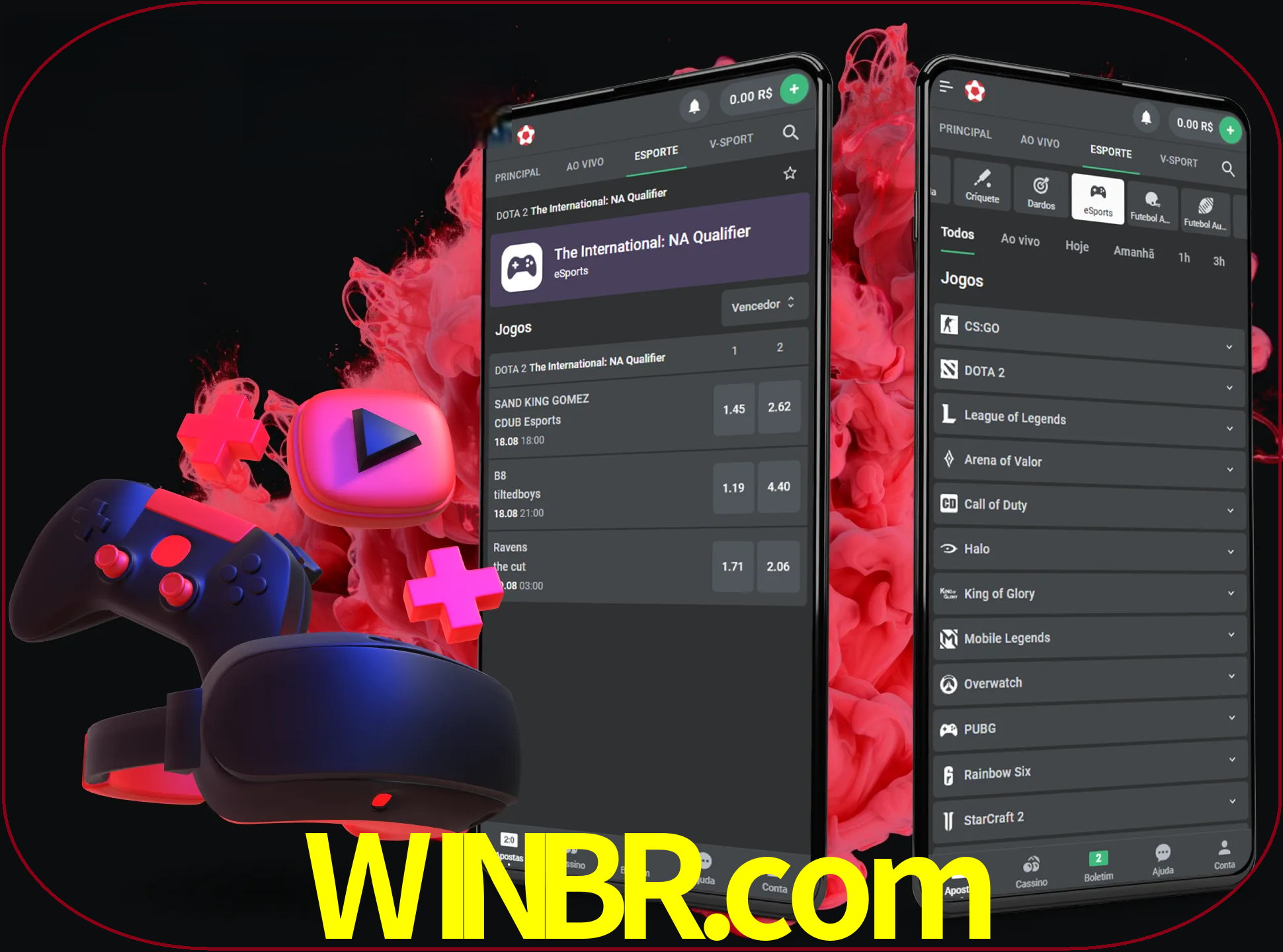 Para ter a aplicação móvel winbr no seu smartphone, basta descarregar o ficheiro apk e seguir as instruções.