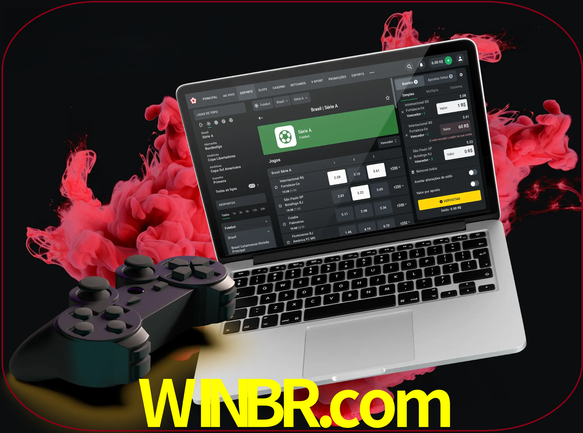 Visite a secção especial de jogos de vídeo em winbr para descobrir em que jogos pode apostar e ganhar muito dinheiro.