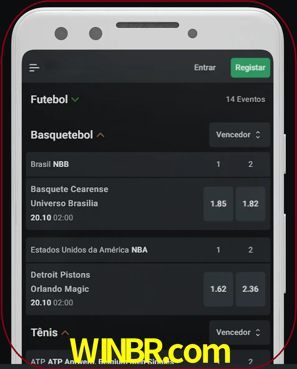 Aposte e assista aos esportes em formato ao vivo.