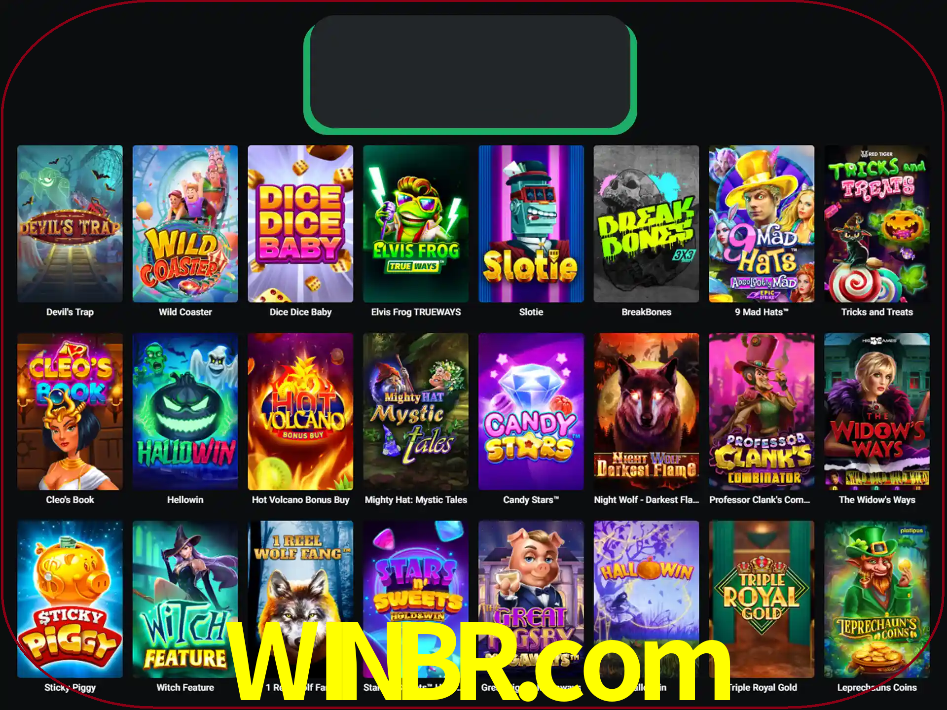 Procure por seus amados jogos de slot.