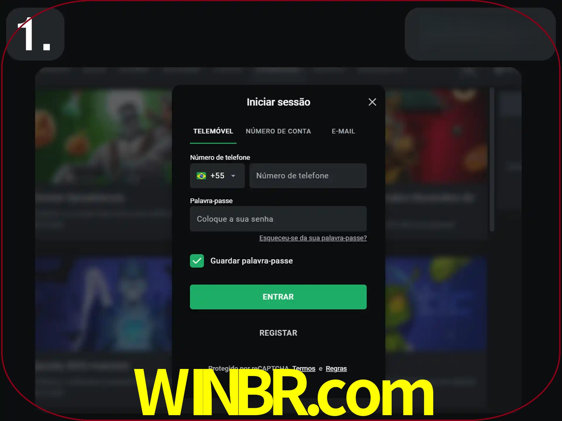 Acesse o site.