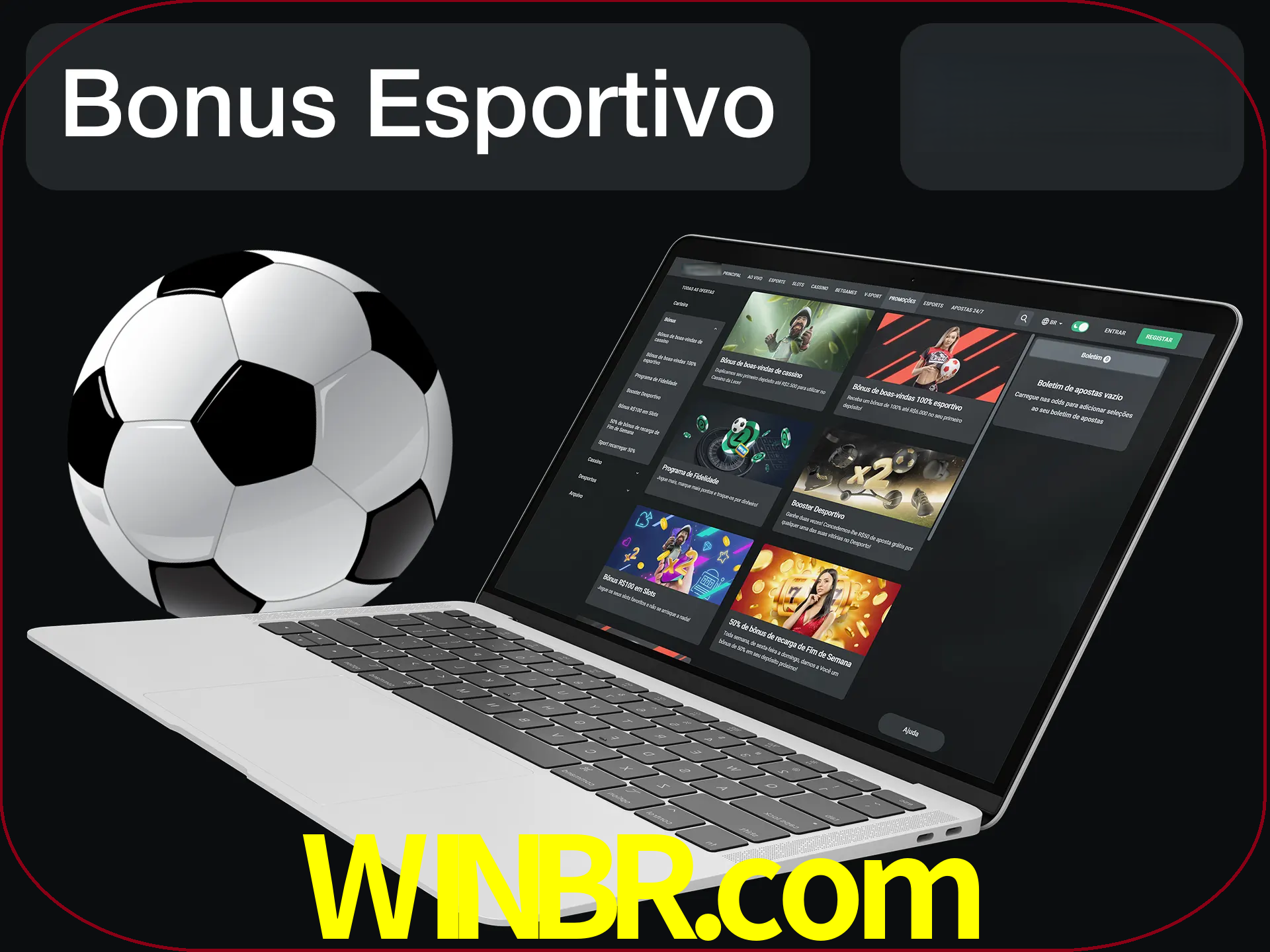 Antes de começar a apostar, use o bônus esportivo.